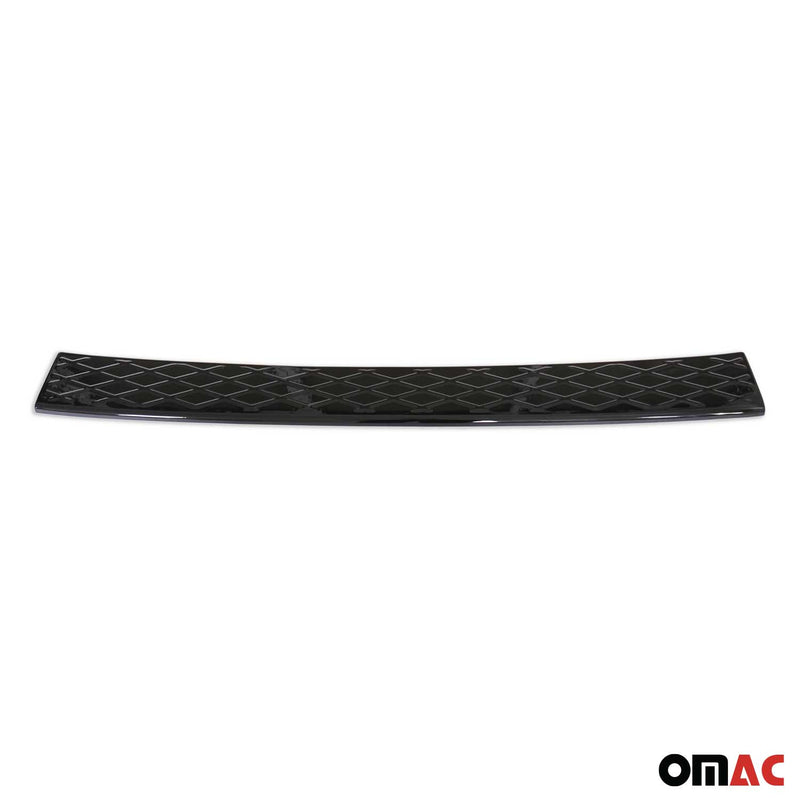 Protection Seuil De Pare-Chocs Arriére pour VW ID.Buzz 2022-25 ABS Noir Brillant