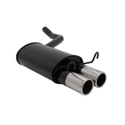 Échappement arrière sport Novus pour Mercedes 190 W201 2x76mm avec ABE