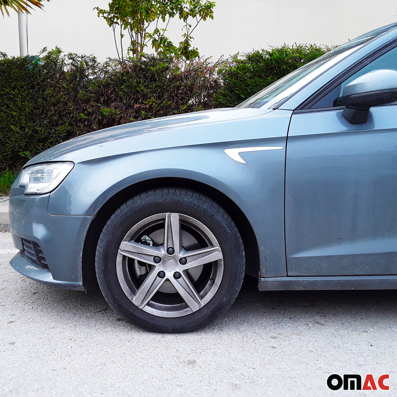 Garniture baguette de porte latérale pour Togg T10X T10F 2023-2025 inox 2Pcs