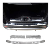 Kit Protection de Pare-Chocs arrière pour Hyundai Tucson 2022-2026 Brillant inox