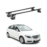 Barres Transversales Menabo pour Mercedes Classe B W246 2012-2018 Noir