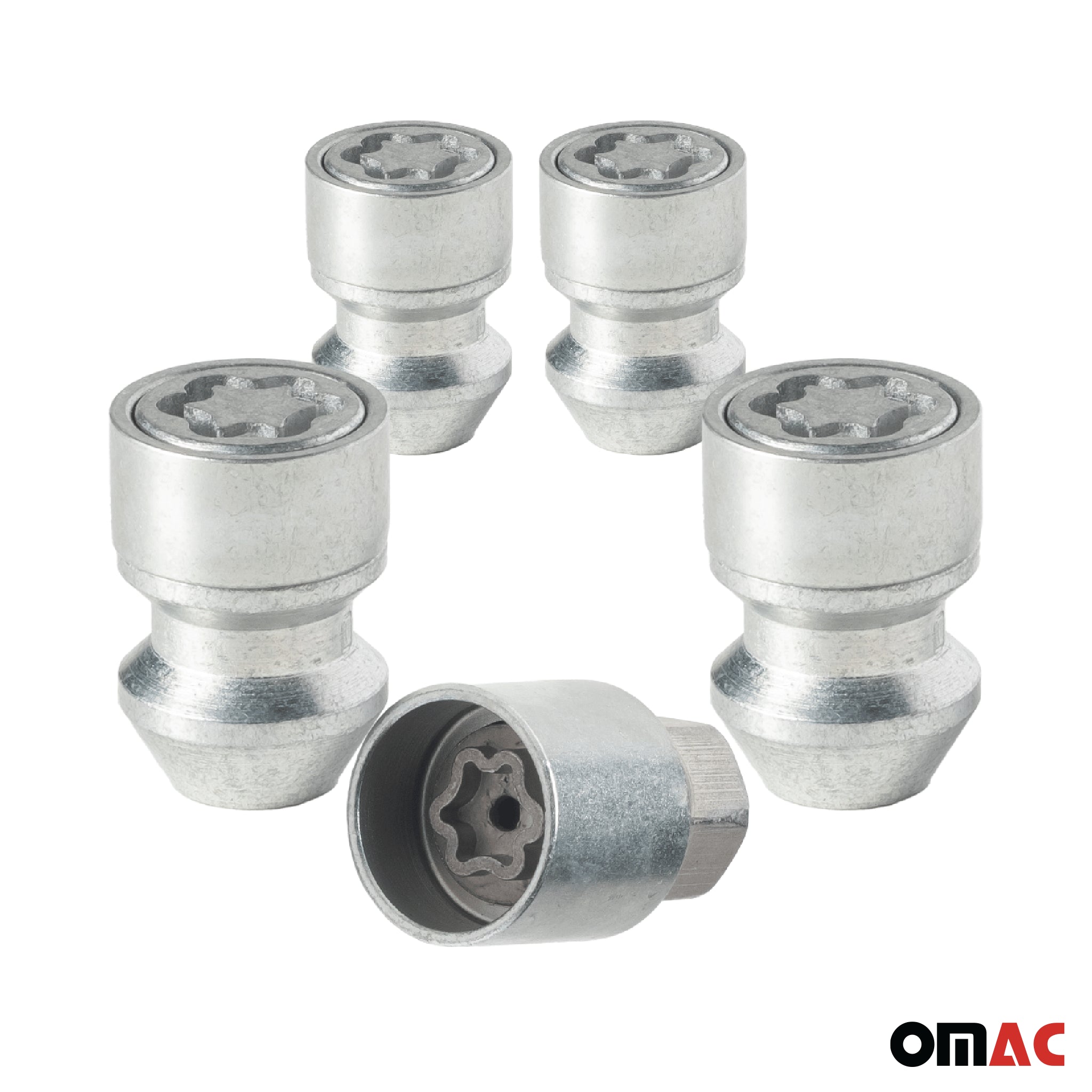 Vis de roue antivol pour Subaru Leone 1971-1994 Acier Gris lot de 4 M12X1,5