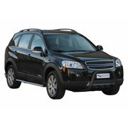 Pare-buffle Avant pour Chevrolet Captiva 2006-2010 63 mm en Acier Noir