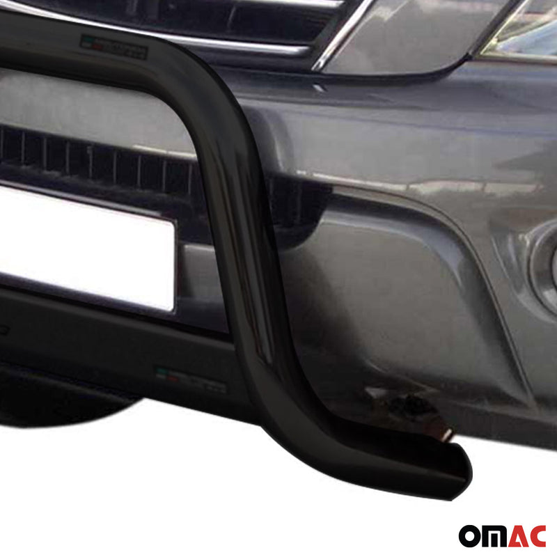 Pare-buffle Avant pour Kia Sorento 2006-2009 63 mm en Acier Noir