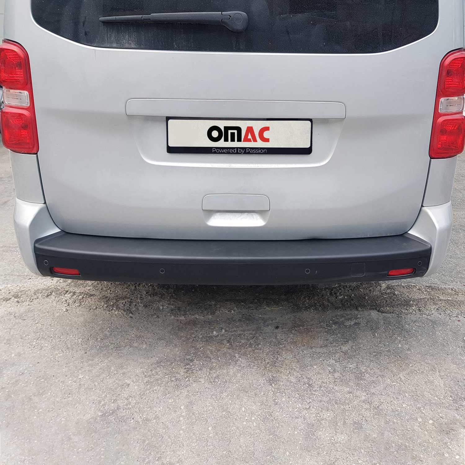 Protection Seuil de Pare-chocs Arriére Pour Citroen Jumpy L3 2016-2024 ABS Mat