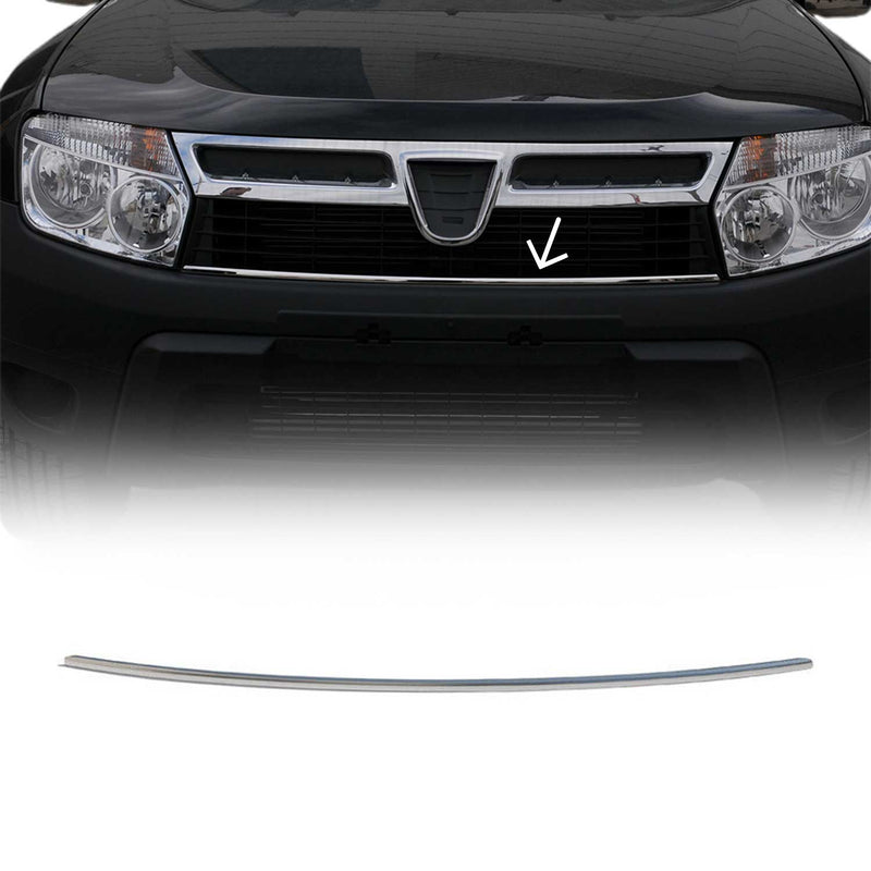 Moulure de Grille de Calandre pour Dacia Duster 2010-2012 Chromé