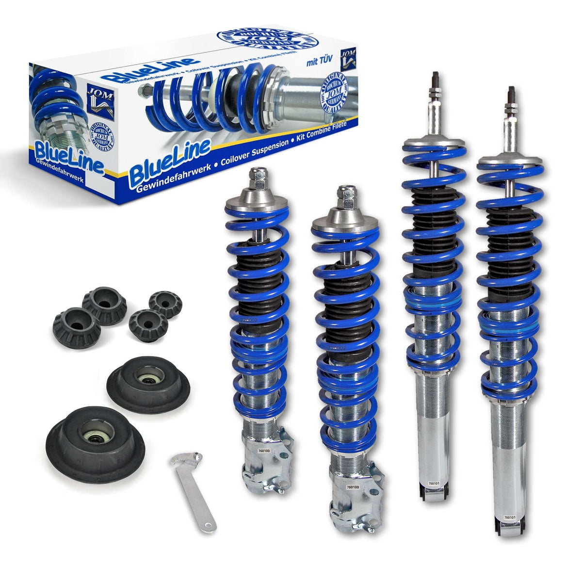 JOM BlueLine Combinés Filetés pour VW Golf 3 Vento VR6 1991-1994