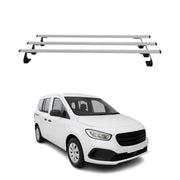 Barres de toit transversales pour Mercedes Citan 2021-2026 Acier Gris 3 pcs