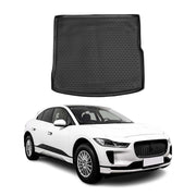 OMAC Tapis de coffre pour Jaguar I-Pace 2018-2024 sur mesure en caoutchouc Noir