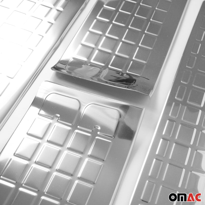 Couverture de Seuil de porte pour Peugeot Expert Traveller 2016-25 acier chromé