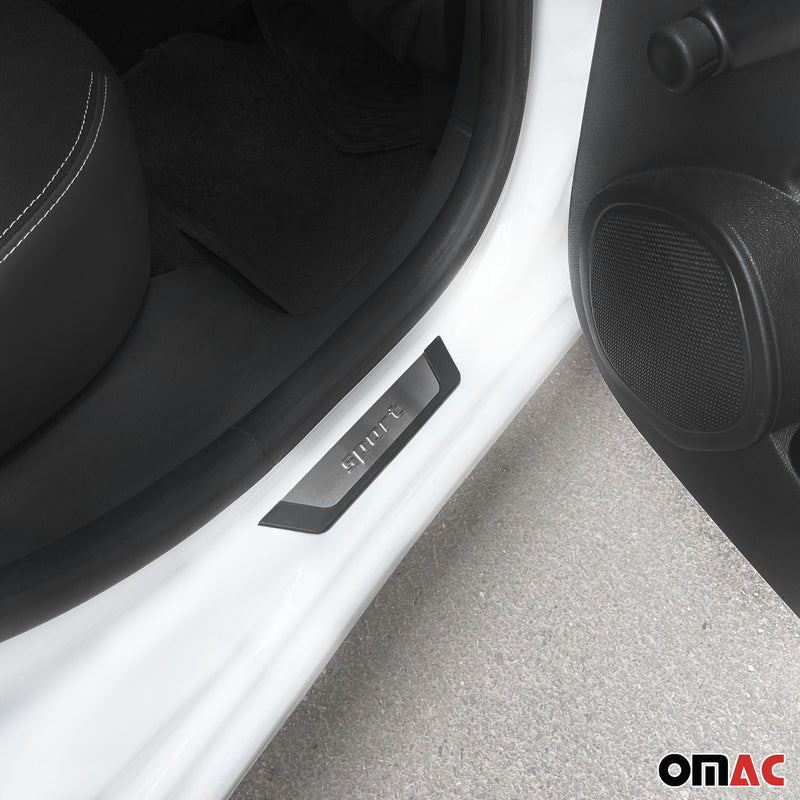 Couverture de Seuil de porte pour Peugeot 407 508 inox chromé