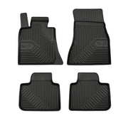 Tapis de Sol de Voiture pour BMW Série 6 Gran Turismo G32 2017-23 TPE Noir 4Pcs
