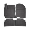 Tapis de Sol pour Hyundai Kona 2017-2022 Caoutchouc Noir