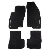 Tapis de Sol de Voiture pour Fiat Grande Punto 2005-2012 Velours Noir 4Pcs