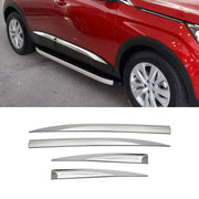 Garniture de Porte Latérale pour Peugeot 3008 Active P84 2016-2024 en inox 4Pcs