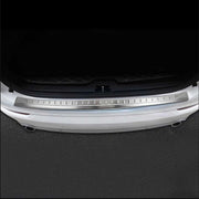 Protection seuil coffre pare-chocs pour Volvo XC90 2015-2020 inox Brossé