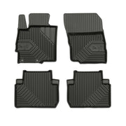 Tapis de sol pour Mitsubishi Eclipse Cross 2018-2026 sauf PHEW TPE Noir 4Pcs