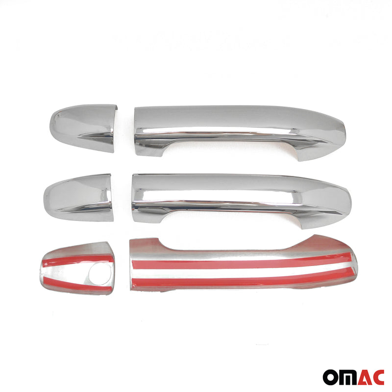 Couverture de poignée de porte pour Mercedes Vito W447 2014-2025 Acier Inox 6Pcs