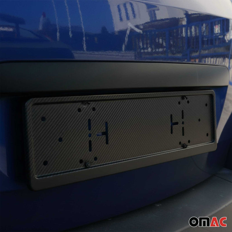 Support de Plaque d'immatriculation en Carbone