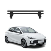 Menabo Barres de toit transversales pour MG MG3 2024-2026 Alu Noir 2x