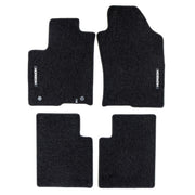 Tapis de Sol de Voiture pour Lancia Ypsilon III 2012-2024 Velours Noir 4Pcs