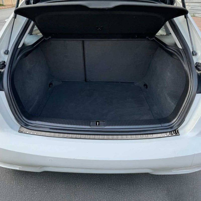 Protection seuil pare-chocs pour Audi A3 Sportback 2008-2012 FL en inox Brillant