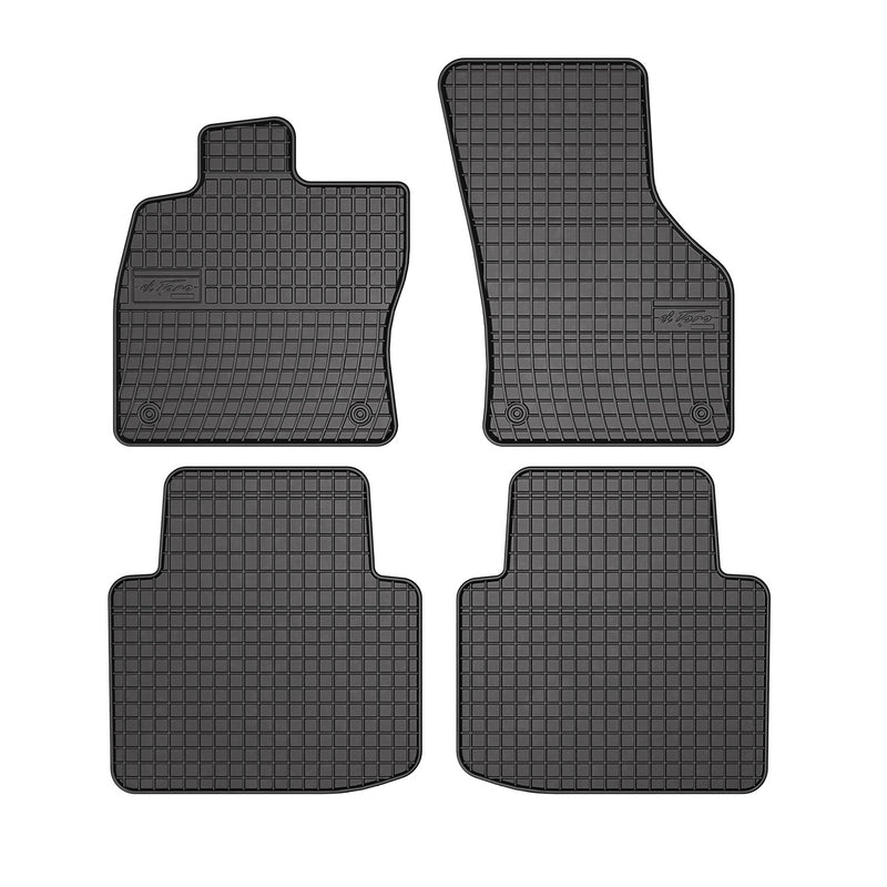 Tapis de Sol pour Skoda SuperB 2015-2022 Caoutchouc Noir