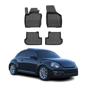 Tapis de Sol pour VW Beetle 2011-2019 Caoutchouc TPE Noir