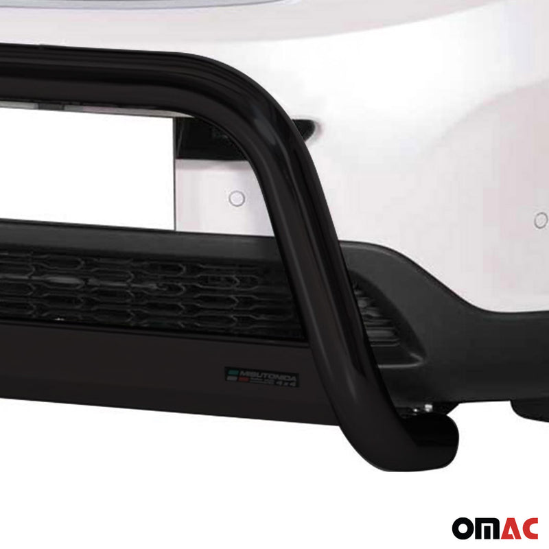 Pare-buffle Avant pour Kia Sorento 2012-2015 63 mm en Acier Noir