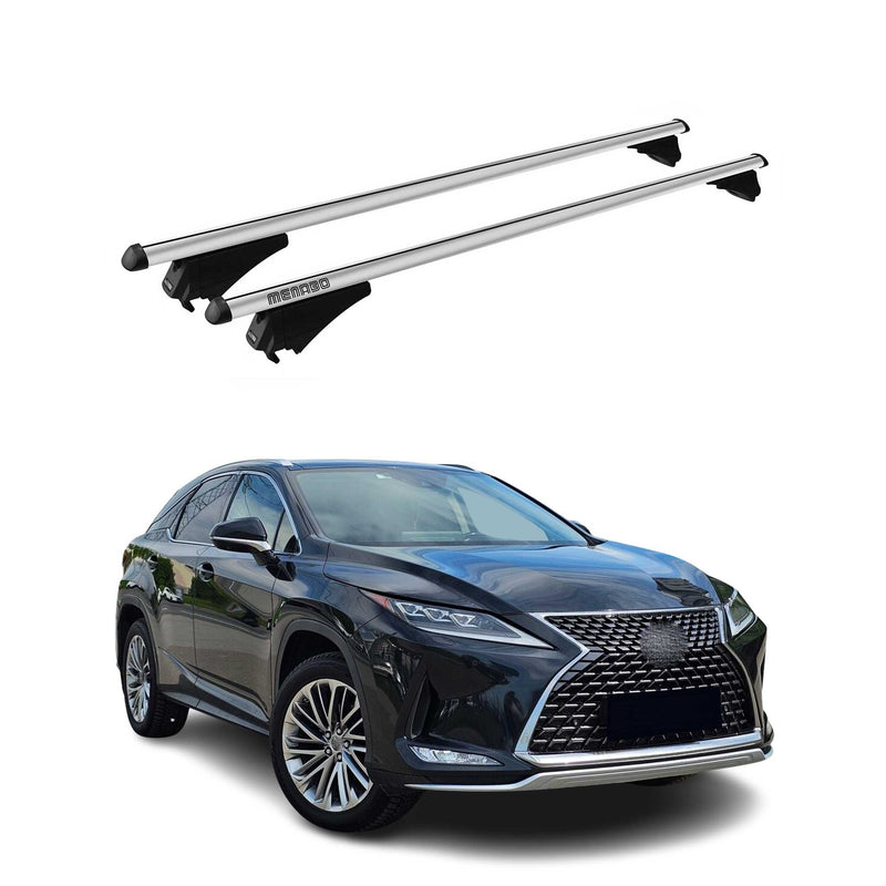 Tiger Barres de toit transversales pour Lexus RX 2015-2019 Gris