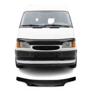 Deflecteurs d'air capot de voiture pour Ford Transit 1995-2000 Acrylique Noir