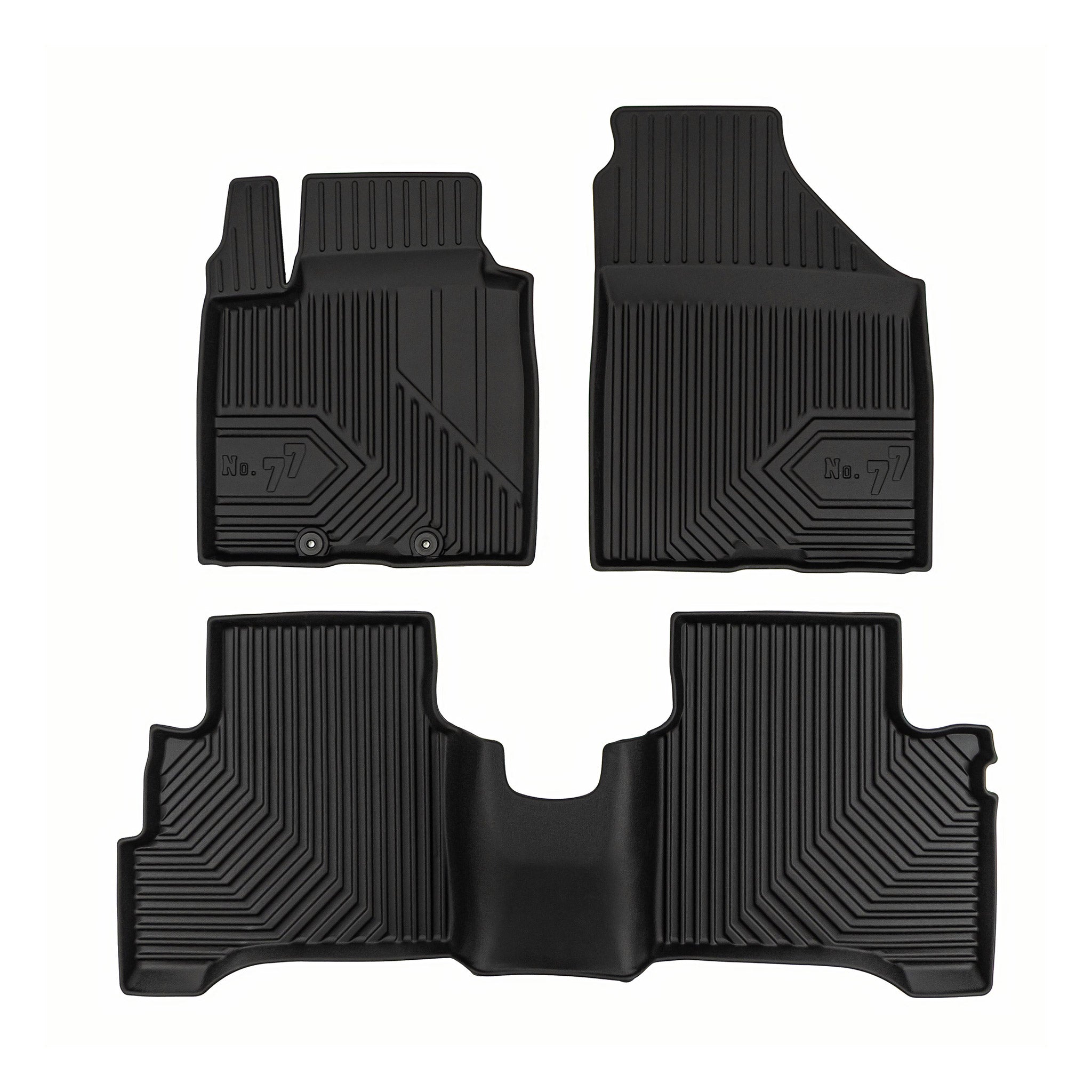 Tapis de Sol de Voiture pour Suzuki Swift VII 2024-2026 TPE Imperméable 3Pcs