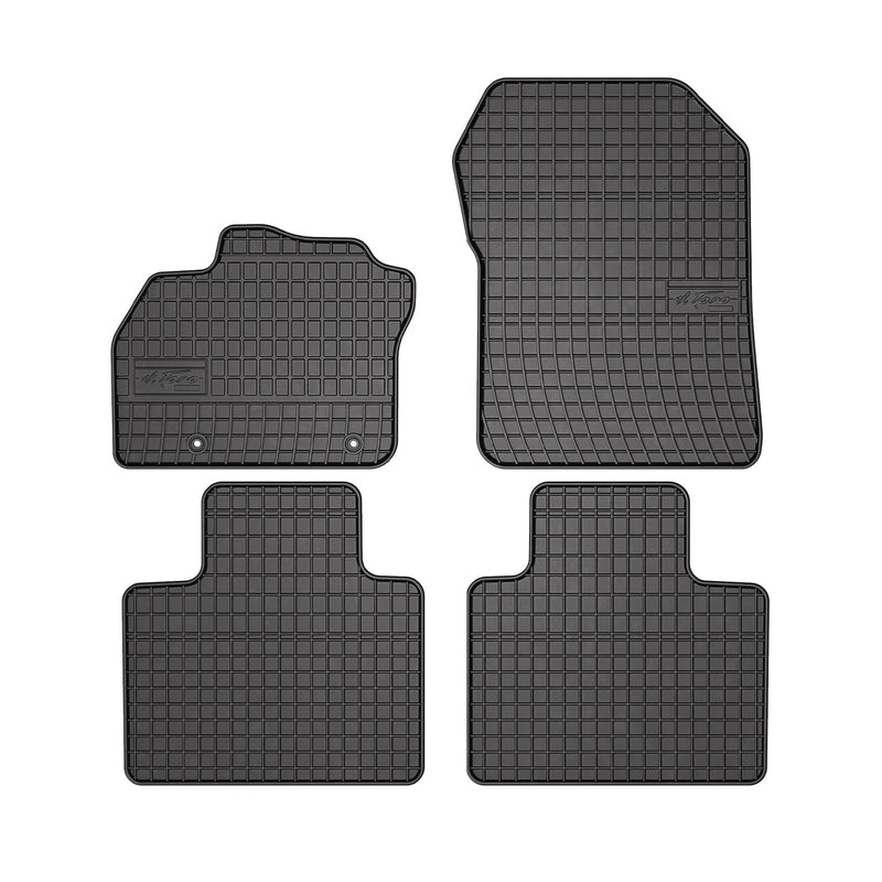 Tapis de Sol pour Renault Zoe 2012-2019 Caoutchouc Noir