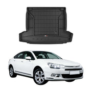 OMAC Tapis De Coffre en caoutchouc pour Citroen C5 2008-2017 Noir Premium