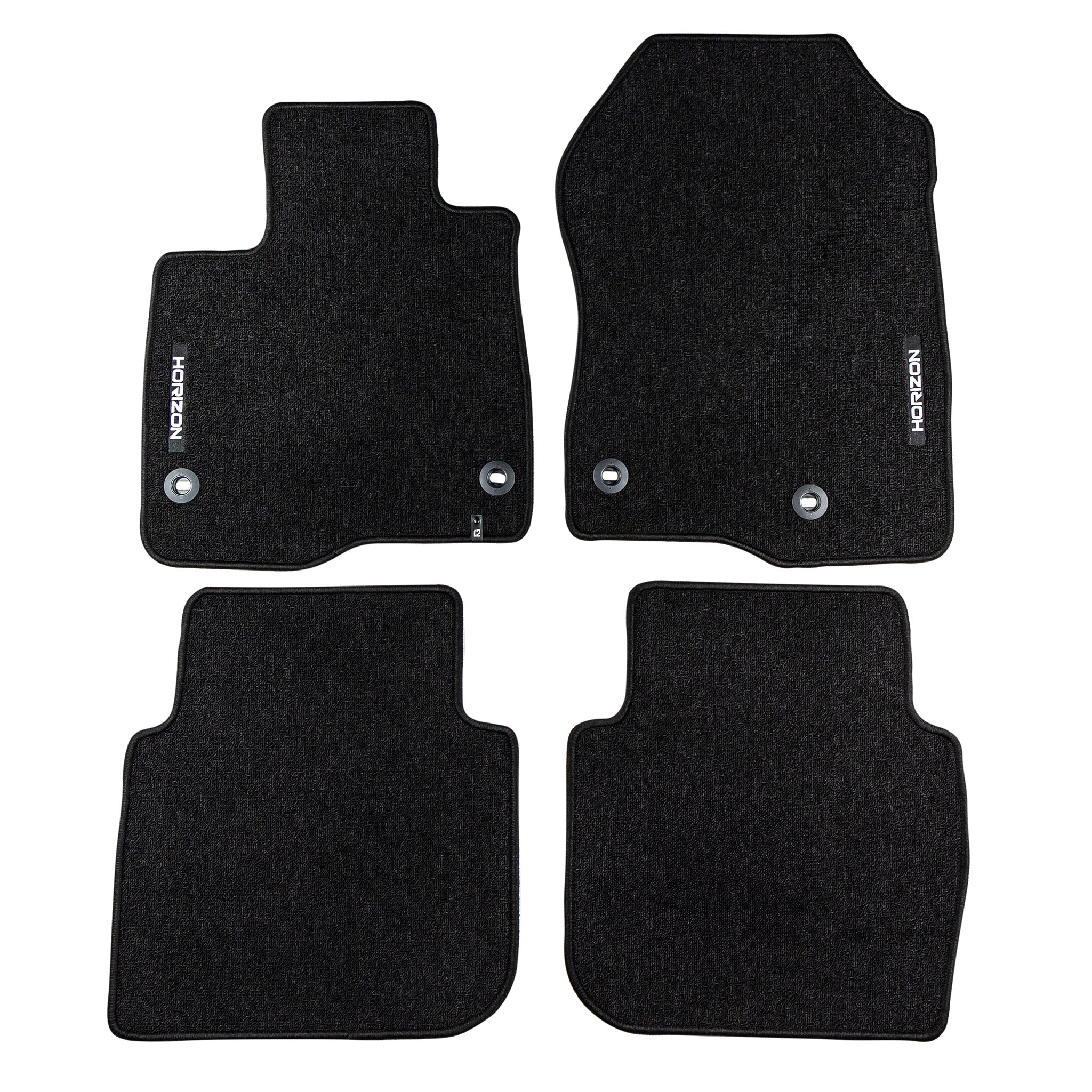 Tapis de Sol de Voiture pour Honda CR-V VI 2023-2026 Velours Imperméable 4Pcs