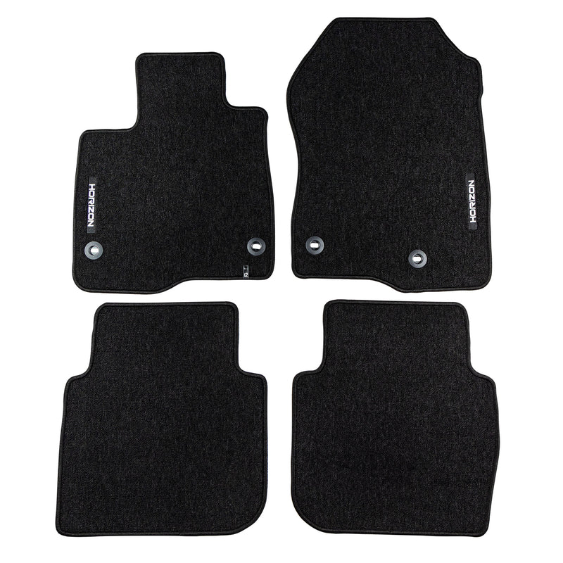 Tapis de Sol de Voiture pour Honda CR-V VI 2022-2025 Velours Imperméable 4Pcs