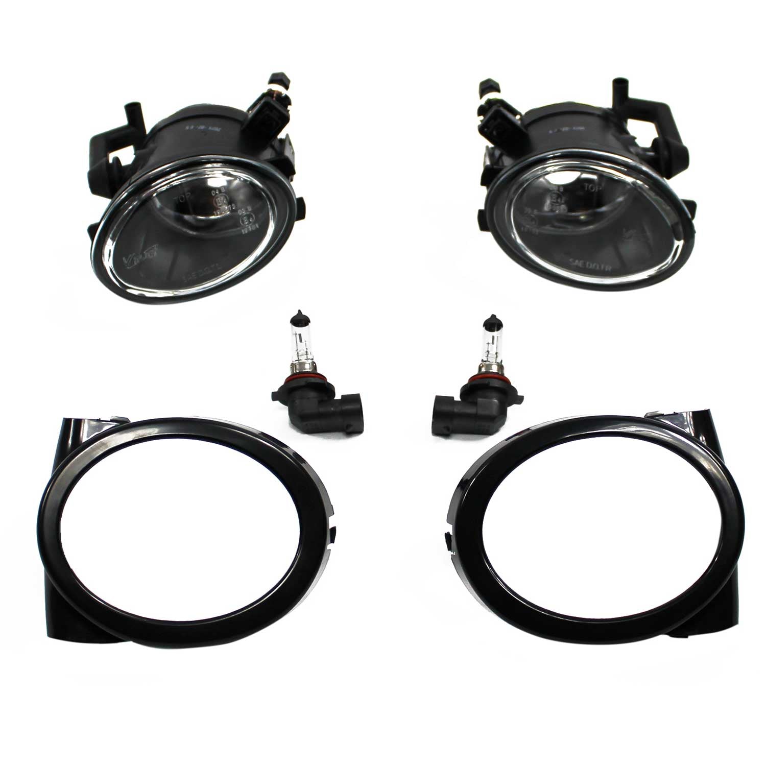 Phare antibrouillards vitre clair pour BMW Series 3 E46 M3 E39 M5 Verre clair 2x