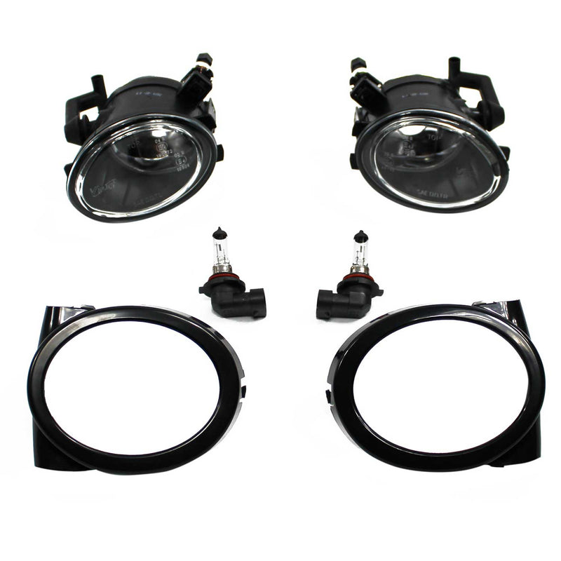 Phare antibrouillards vitre clair pour BMW Series 3 E46 M3 E39 M5 Verre clair 2x
