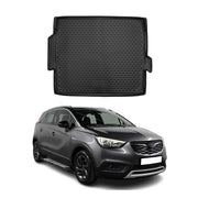 OMAC Tapis de coffre pour Opel Grandland X 2017-2024 sur mesure en caoutchouc