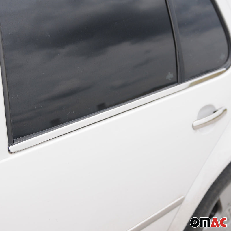 Baguettes pour contour Latérales pour VW Golf IV 1997-2003 en acier inox chrome