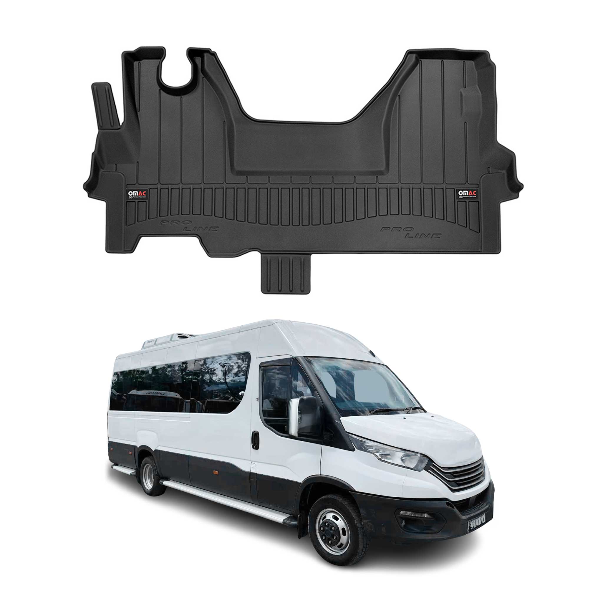Tapis de Sol pour Iveco Daily 2014-2025 TPE Noir