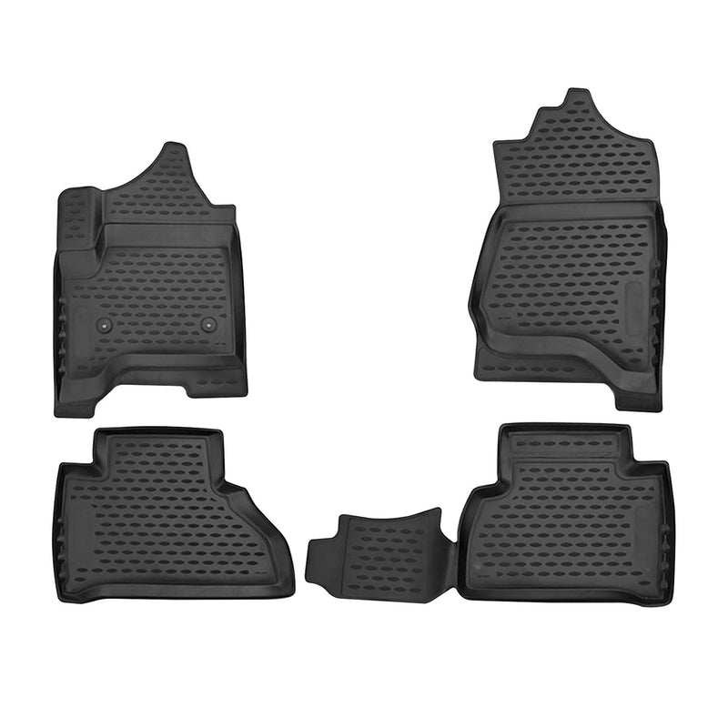 Tapis de sol pour Chevrolet Tahoe 2015-2024 en caoutchouc TPE 3D Noir 4Pcs