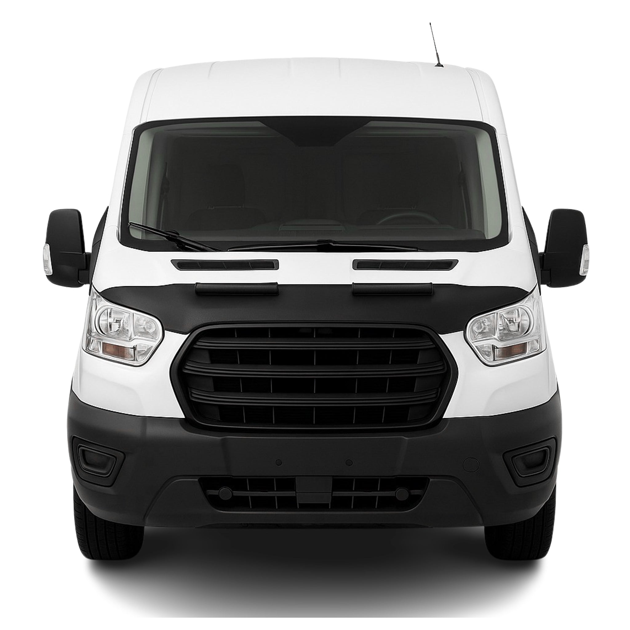 Protège Capot pour Ford Transit 2015-2026 Masque de voiture vinyle Noir