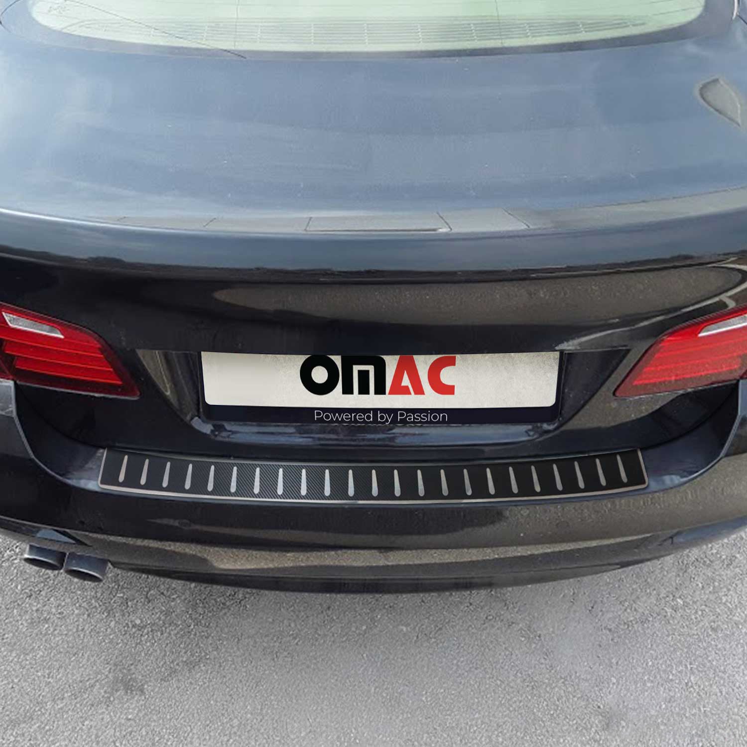 Protection seuil de pare-chocs arriére pour BMW Série 5 F11 Break 2009-2017