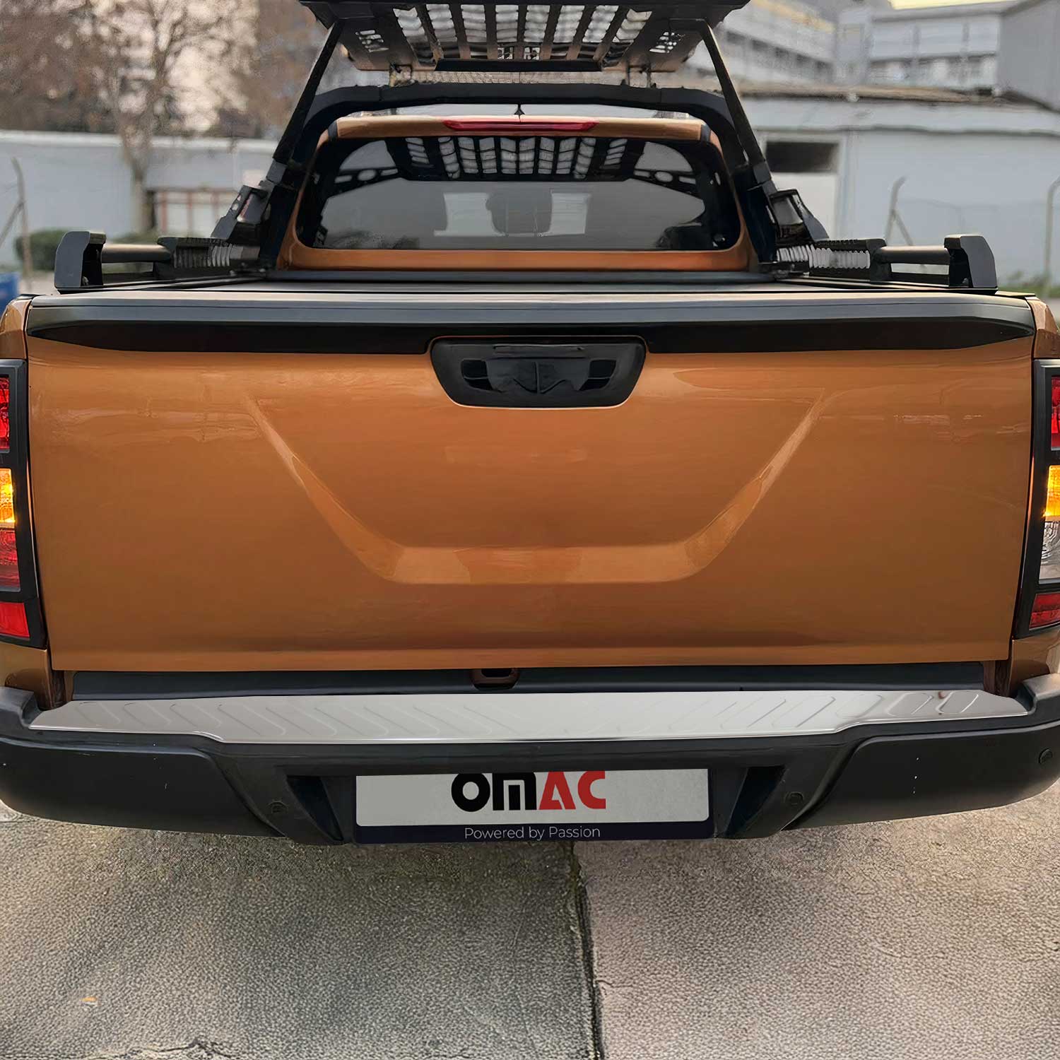 Protection de Pare-Chocs Arrière pour Nissan Navara III D23 2015-2025 Inox polie