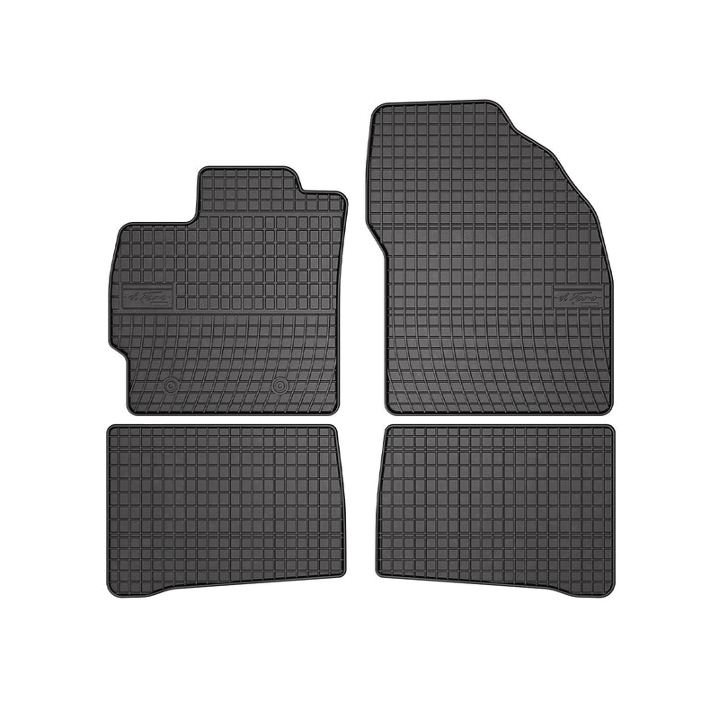 Tapis de Sol pour Toyota Prius 2010-2015 Caoutchouc Noir