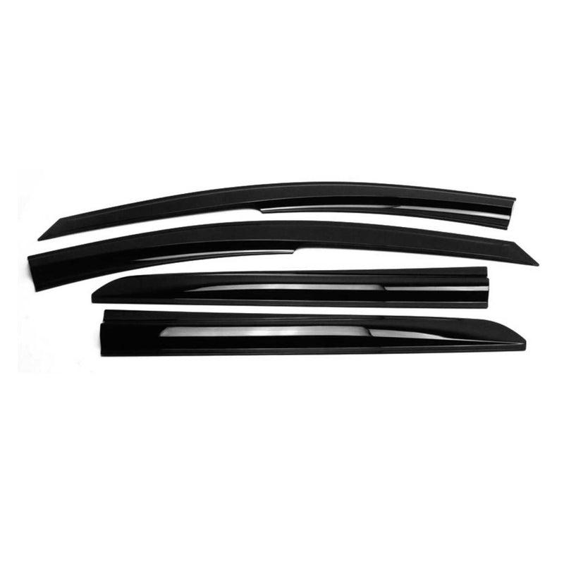 Déflecteurs De Vent Pluie D'air pour Hyundai Kona 2018-2023 Acrylique 4 Pcs