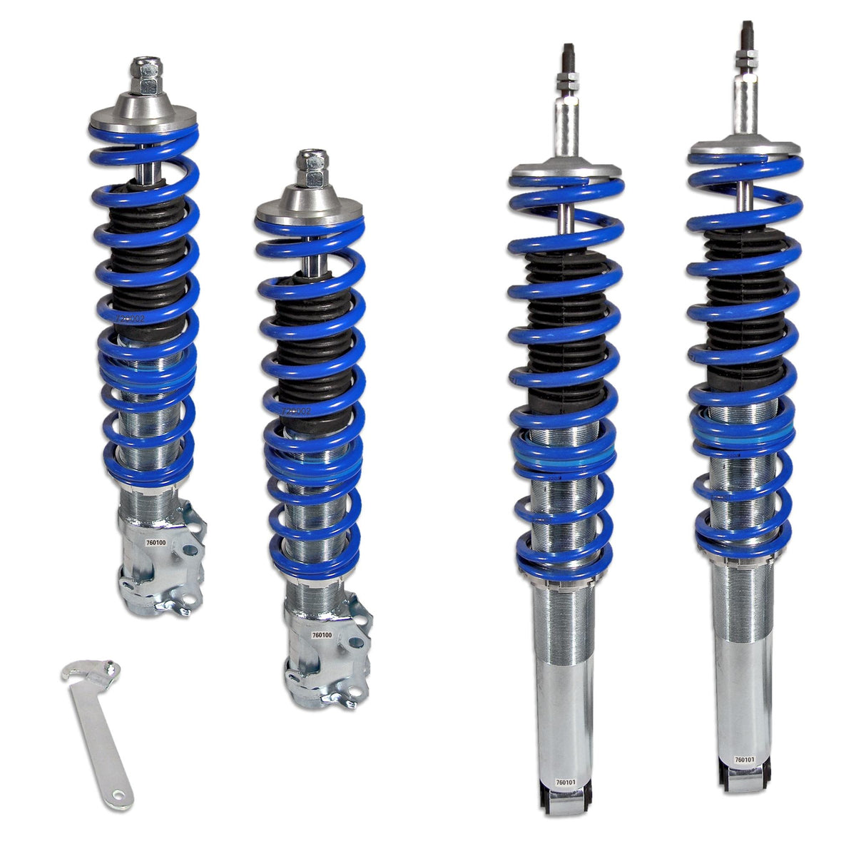 JOM BlueLine Combinés Filetés pour Seat Toledo (1L) 16V 2.0 2.0 16V 1.9D