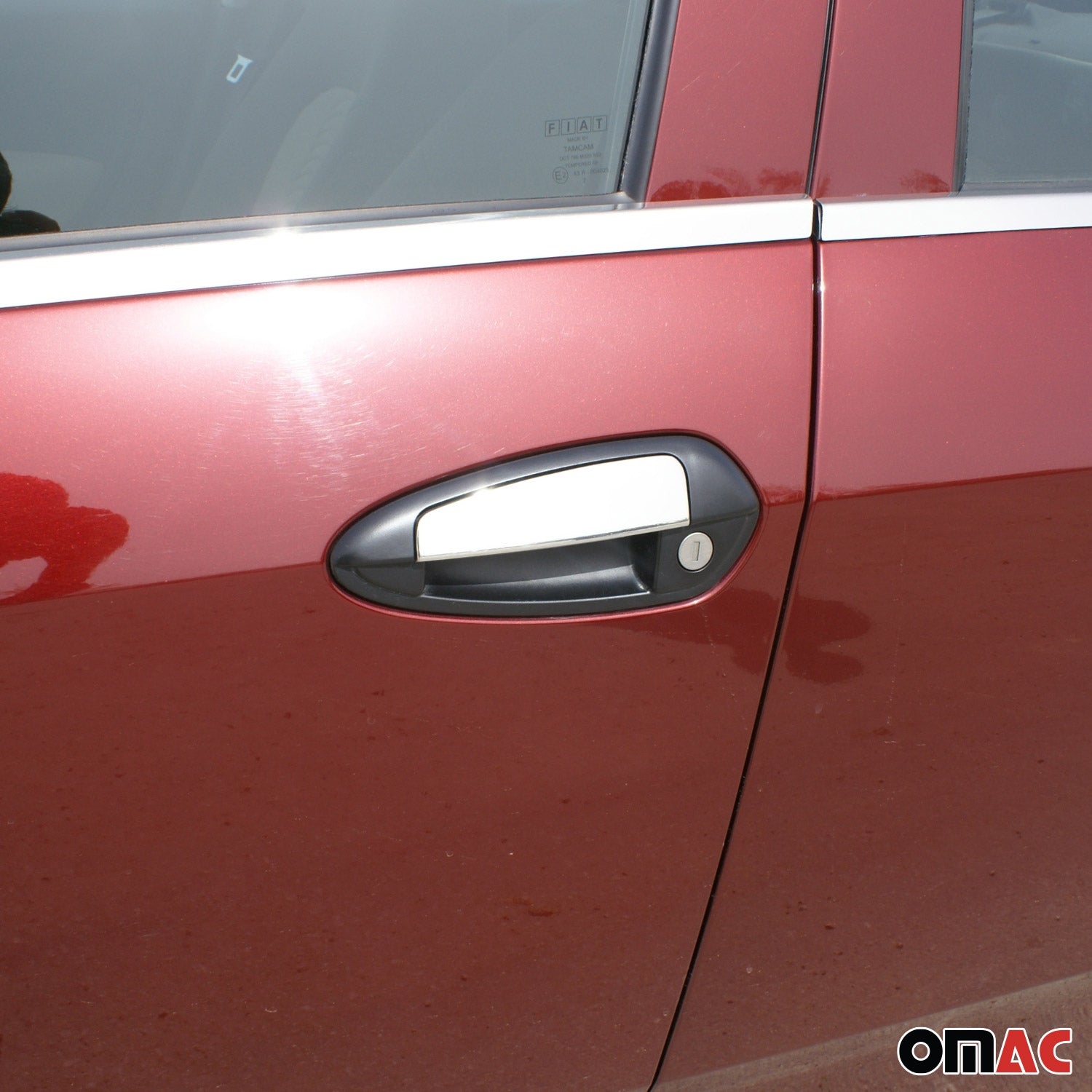 Couverture De Poignée De Porte pour Fiat Punto Evo 2008-2012 Chromé Inox 4x
