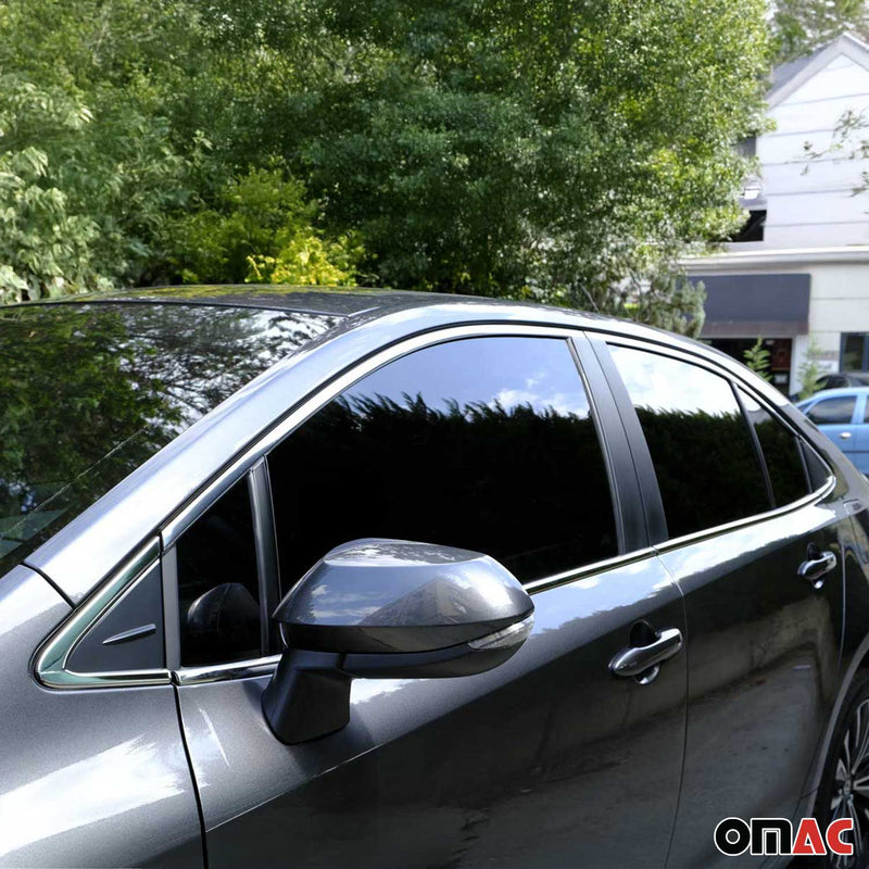 Garniture Baguette de Vitre pour Toyota Corolla Berline 2019-2025 inox 8Pcs